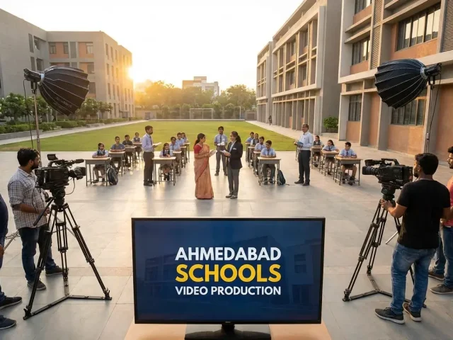 Why Cinematic School Advertisement Films Work Better Than Regular Videos in Ahmedabad