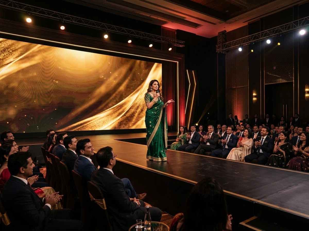 Celebrity corporate event